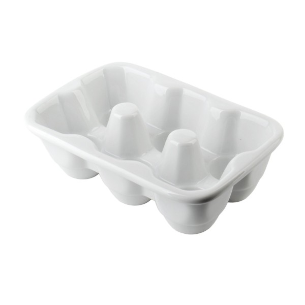 Półmisek BASIC Talerz na jajka 6 sztuk 16,8x11,5x5 cm