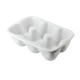 Półmisek BASIC Talerz na jajka 6 sztuk 16,8x11,5x5 cm