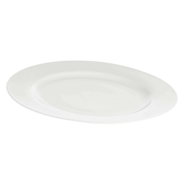 Набір пiдносів LA PORCELLANA BIANCA Essenziale, 2 круглі тарiлi з бортиком, 30 см — для сервірування