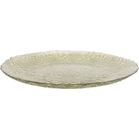 Посуд для сервірування, Glasmark, Talerz Szklany 28 см, скляна тарілка для подачі їжі