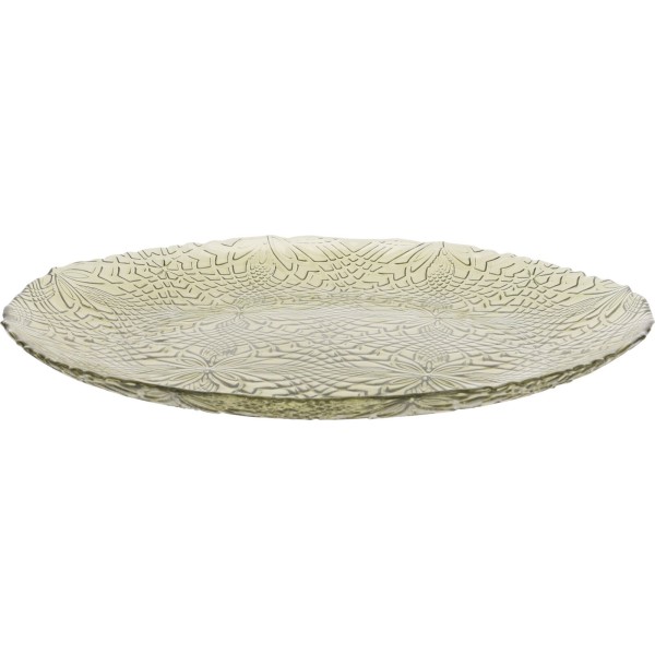 Talerz szklany do serwowania 28 cm