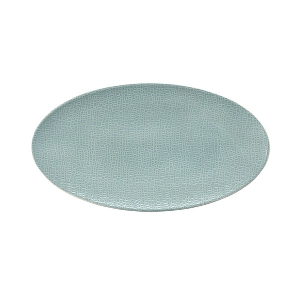 Півмісець для сервірування, Seltmann Life Fashion Green Chic, овальний 33x18 см
