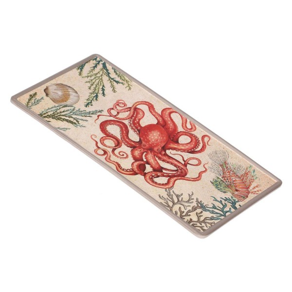 Піднос для сервірування Rose&Tulipani Sea Life прямокутний 31x17 см