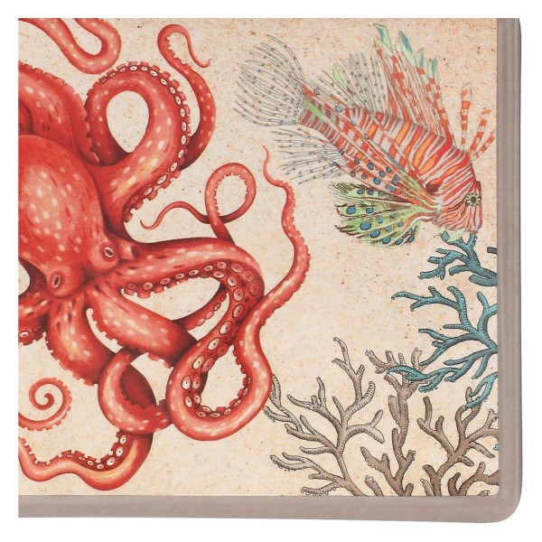 Піднос для сервірування Rose&Tulipani Sea Life прямокутний 31x17 см