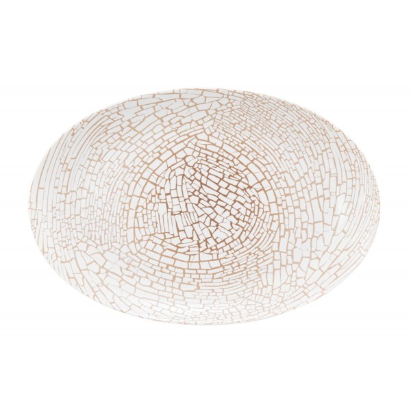 Owalny półmisek Seltmann Liberty Krakelee 31,5 x 21 cm do serwowania