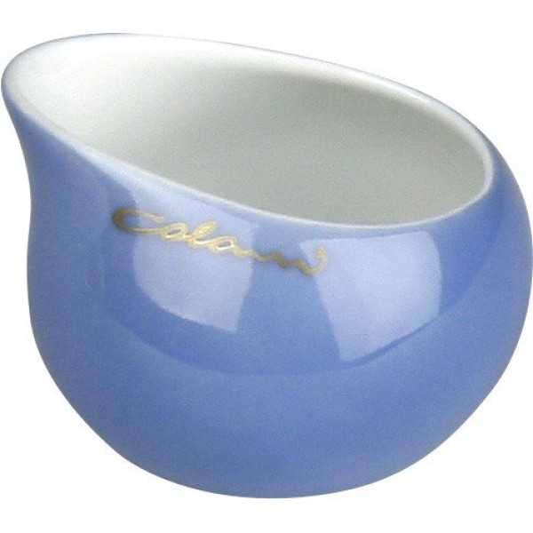Цукорниця Colani 0,10L blue — скляна для цукру, для сервірування столу (0,1 л)