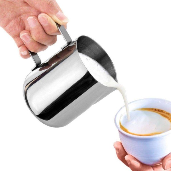 Dzbanek do spieniania mleka stalowy 350 ml mlecznik do serwowania