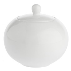 Cukiernica La Porcellana Bianca Essenziale 420 ml do serwowania cukru