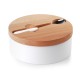 Cukiernica Cookini Basic Kitchen z łyżeczką 14,7x6 cm do serwowania cukru