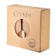 Cukiernica Cookini Basic Kitchen z łyżeczką 14,7x6 cm do serwowania cukru