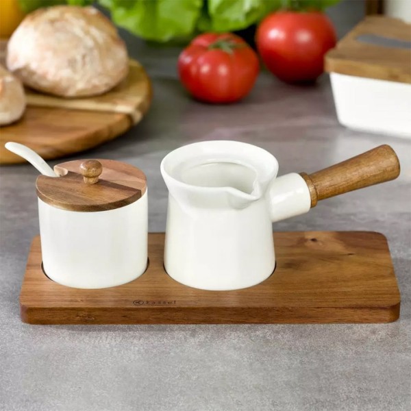 Сервірувальний набір Kassel молочник і цукорниця з ложечкою