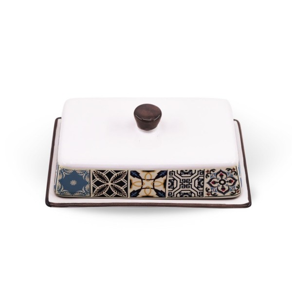 Maselnica ceramiczna Maestro Holiday in Porto MR-20005-45 — do serwowania masła