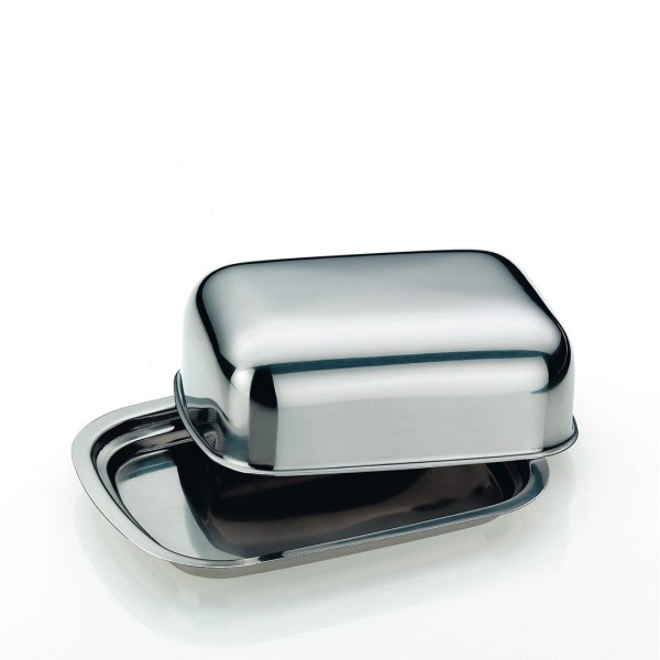 Маслениця, KELA, Maselniczka Vision 15,5 см, сталева — для подачі масла на стіл