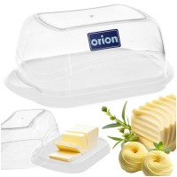 Маслениця Orion пластикова прозора, контейнер для зберігання масла 150459