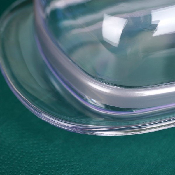 Масленка, Hobby Life, przezroczysta пластикова maselnica 127131 — для зберігання та подачі масла