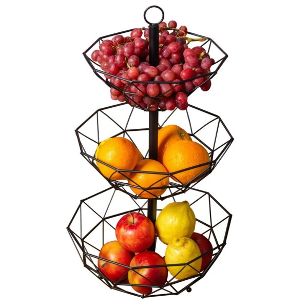 підставка-плато для фруктів Brunbeste BB-3439 (3 рівні)