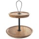 Підставка для сервірування Orion 122992 (дерев'яна, 2 рівні, 30 см)