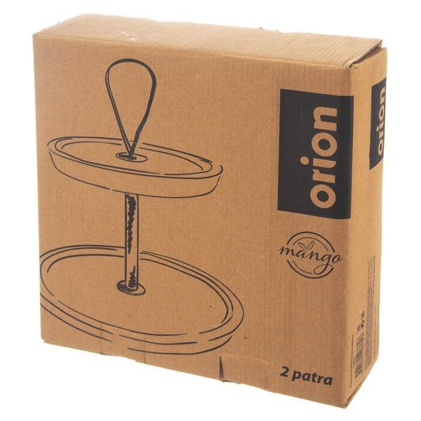 Підставка для сервірування Orion 122992 (дерев'яна, 2 рівні, 30 см)