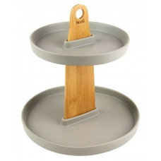 ДВОРІВ'ЯЗКОВА КЕРАМІЧНО-ДЕРЕВ'ЯНА ТАРІЛКА HUSLA 73975