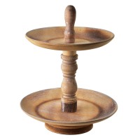 Patera DAZ 2-poziomowa 21/24x30 cm do serwowania, dekoracyjna