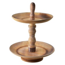 Patera DAZ 2-poziomowa 21/24x30 cm do serwowania, dekoracyjna