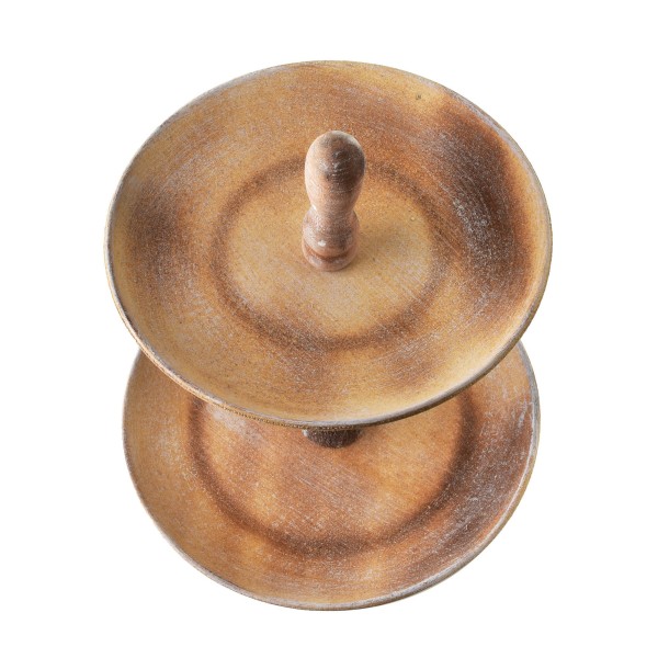 Patera DAZ 2-poziomowa 21/24x30 cm do serwowania, dekoracyjna