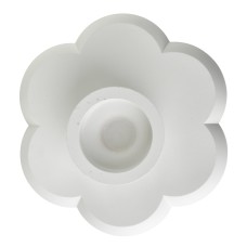 Patera, DAZ, Patera dekoracyjna DAZ 30x30x8 cm kwiat biała – do serwowania