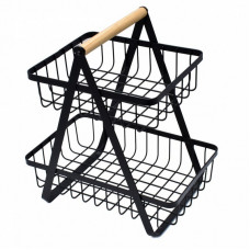 KOSZYK PIĘTROWY NA OWOCE PRZYPRAWY LOFT 3063