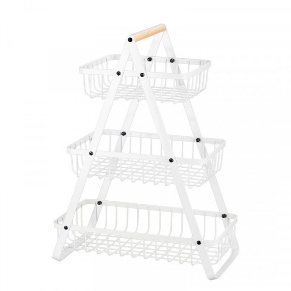KOSZYK PIĘTROWY NA OWOCE PRZYPRAWY LOFT E-8178