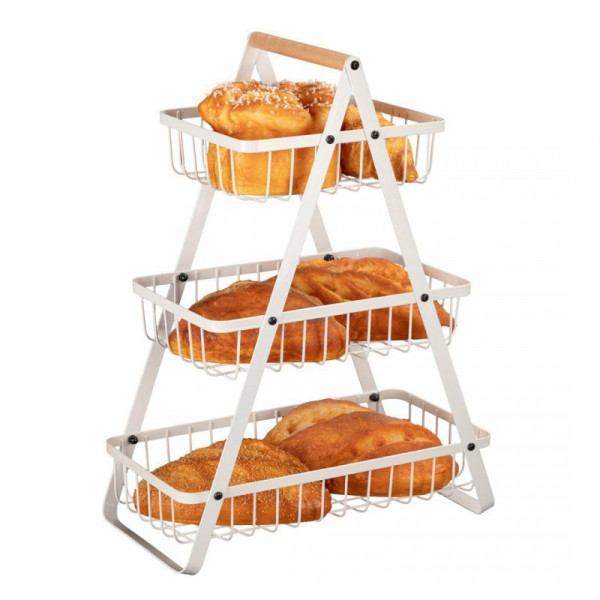 KOSZYK PIĘTROWY NA OWOCE PRZYPRAWY LOFT E-8178