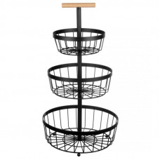 KOSZYK PIĘTROWY PATERA NA OWOCE 3 POZIOMY 3437