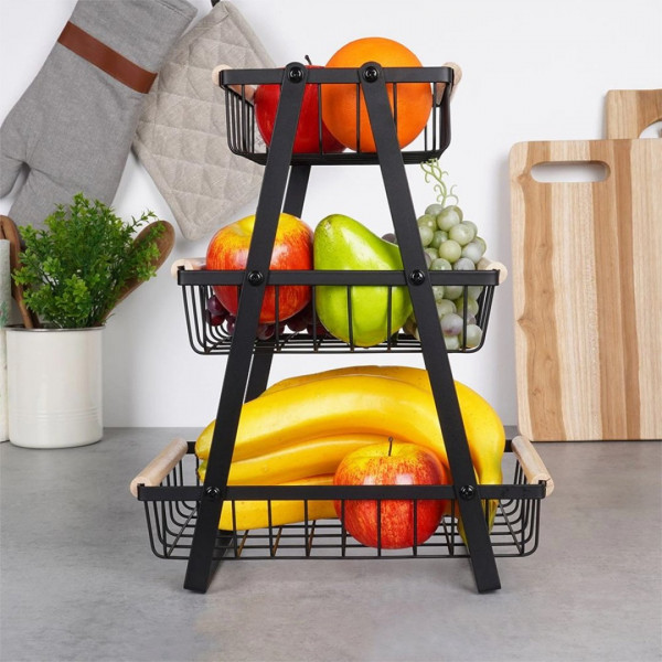 LOFT 229097 Дворівневий кошик для фруктів та спецій