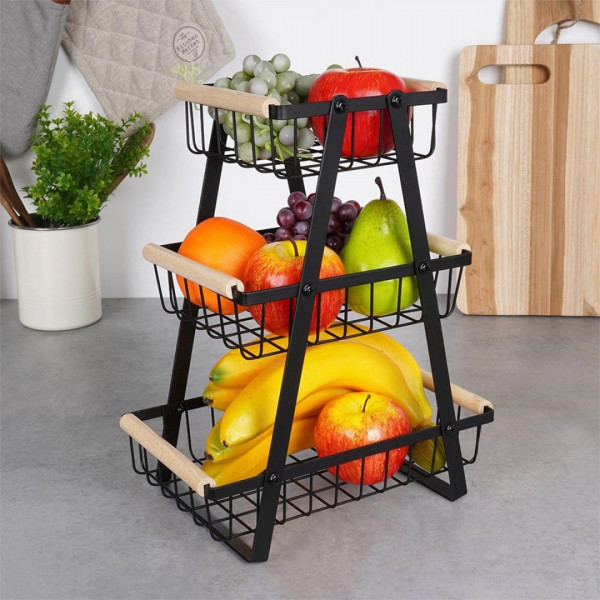 LOFT 229097 Дворівневий кошик для фруктів та спецій