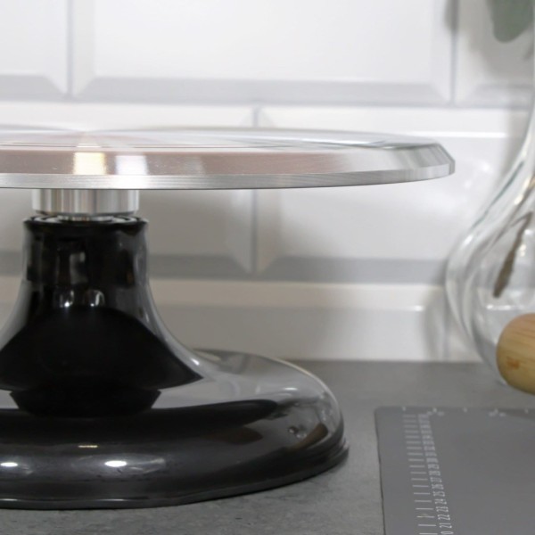 Піднос-платформа, Brunbeste BB-3613, обертовий для тортів і кексів 25 см