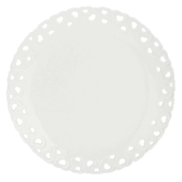 Patera do ciasta La Porcellana Bianca VALENTINO (26 cm)