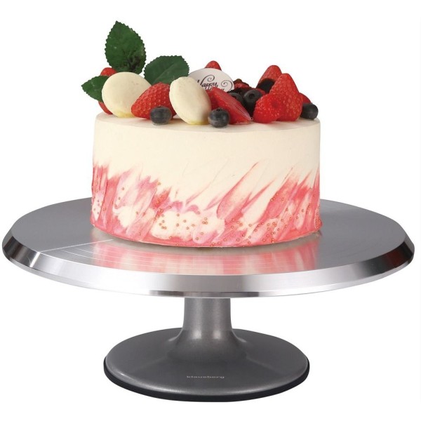 Підставка обертова, Klausberg KB-7772, для тортів і десертів 36 см, сервування та нарізка