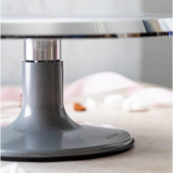 Підставка обертова, Klausberg KB-7772, для тортів і десертів 36 см, сервування та нарізка