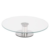 Підставка для десертів KingHoff KH-4014, 1 рівень, діаметр 30 см — для подачі тортів і пирогів