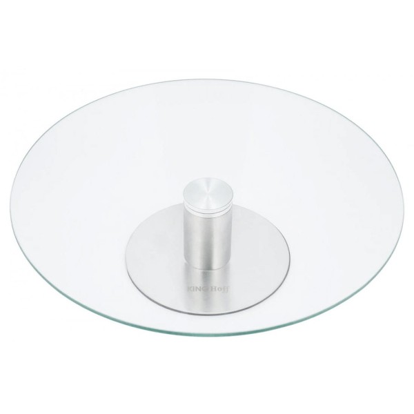 Підставка для десертів KingHoff KH-4014, 1 рівень, діаметр 30 см — для подачі тортів і пирогів