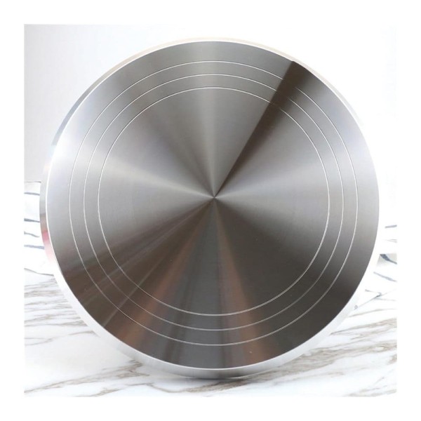 Підставка для подачі, Klausberg KB-7771, обертова 25,5 см — для тортів і кексів