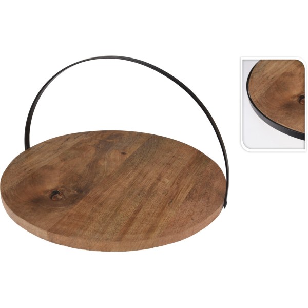 Підставка для подачі, PATERA, Natura 38 см, деревоподібна — для сервування та десертів