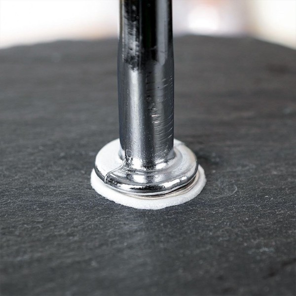 Підставка для десертів, EXCELLENT HOUSEWARE, Patera 2-поверхова кам'яна 23 см — для тортів, фруктів, кексів