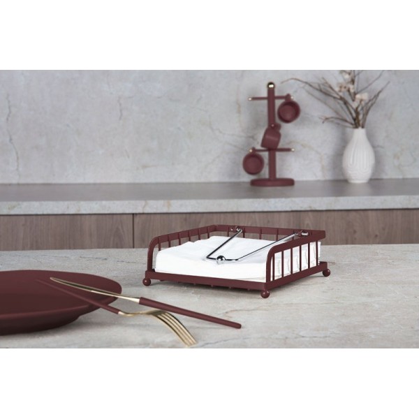 Серветниця, Berlinger Haus BH-8590 Leonardo, з притиском для серветок на стіл