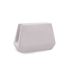 Серветник, Maestro, MR-20002-44 White — керамічний стоячий серветник для сервірування столу