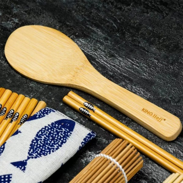 Набір для приготування та подачі Kinghoff KH-1704, інструменти для суші (домашнє приготування та сервірування)