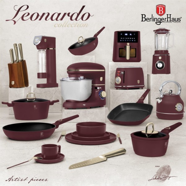 Serwis obiadowy Berlinger Haus Leonardo BH-10007, komplet 18 elementów dla 6 osób