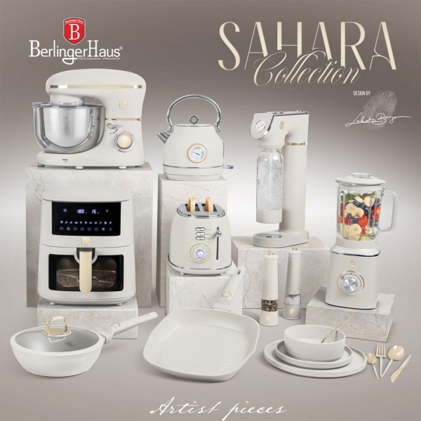 Сервіз столовий Berlinger Haus Sahara BH-10005, 18 предметів для 6 осіб, посуд для сервірування