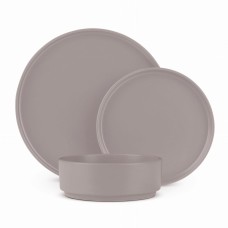 Serwis obiadowy Berlinger Haus Taupe 18 elementów dla 6 osób BH-10006