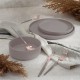 Serwis obiadowy Berlinger Haus Taupe 18 elementów dla 6 osób BH-10006