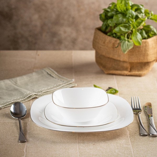 Сервіз, KingHoff, Topaz KH-1923 — для обідів на 6 осіб, 18 елементів